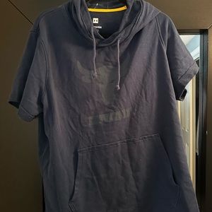 Project Rock. under armor brand.  Nice workout Shirt